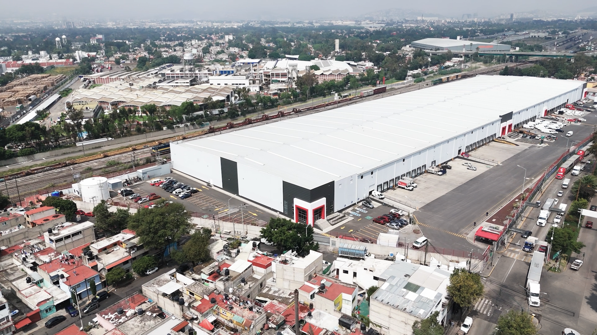Aerea ProximityParks Vallejo I | Last Mile Logistics Industrial Real Estate | Parque Industrial para logística en Ciudad de México